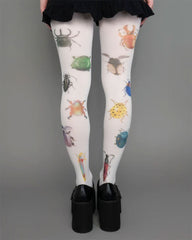 2000s bug patterned tights boogzel clothing