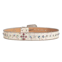 2000s rhinestone buckle belt boogzel clothing
