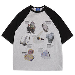 2014's Tumblr Aesthetic Print T-Shirt - aesthetic tops and t-shirts boogzel clothing