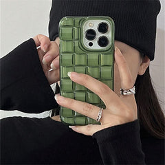 3D cube weave iphone case boogzel clothing