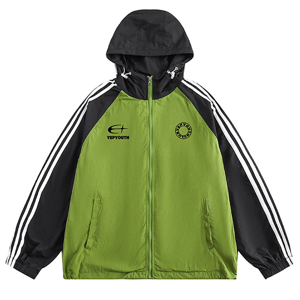 90s oversized hooded jacket boogzel clothing