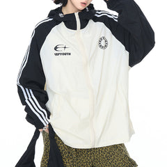 90s oversized hooded jacket boogzel clothing