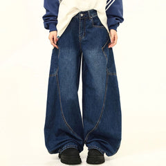 90s style wide leg jeans boogzel clothing