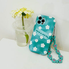 floral chain iphone case boogzel apparel