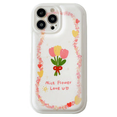 bouquet of tulips iphone case boogzel apparel