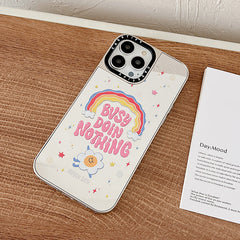 rainbow aesthetic iphone case boogzel apparel