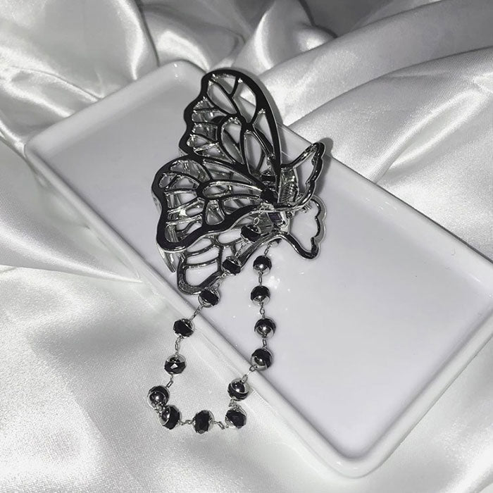 Buttefly Chain Hair Claw boogzel apparel