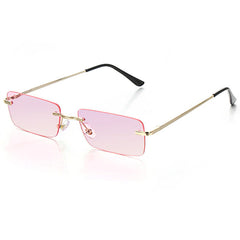 square rimless sunglasses boogzel apparel