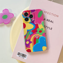colorful flower iphone case shop