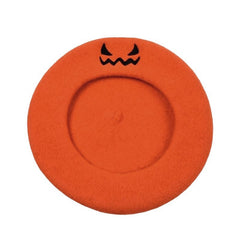 orange wool beret boogzel apparel