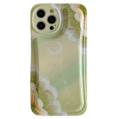 crescent moon iphone case boogzel apparel