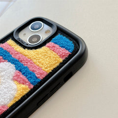 flower embroidery iphone case boogzel apparel