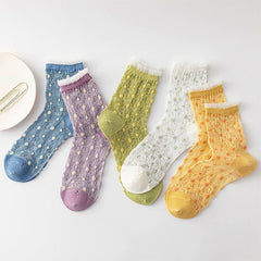 daisy mesh socks boogzel apparel