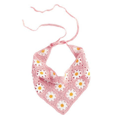 Daisy Сrochet Hair Scarf boogzelapparel