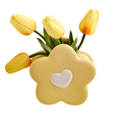 Danish Pastel Ceramic Flower Vase boogzel clothing