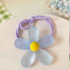 Danish Pastel Flower Hair Tie Set boogzel apparel