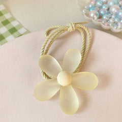 Danish Pastel Flower Hair Tie Set boogzel apparel