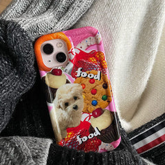 puppy desserts iphone case boogzel apparel