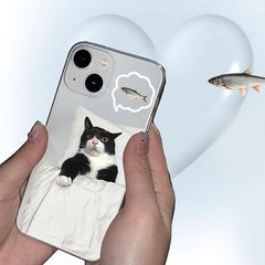 dreaming cat iphone case boogzel apparel