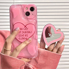 heart holder iphone case boogzel apparel