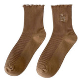 fairy grunge flower socks boogzel apparel