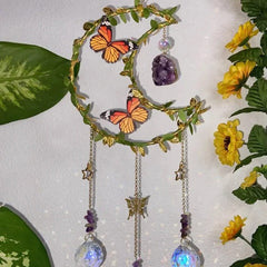 Fairycore Room Moon Suncatcher crystal boogzel apparel