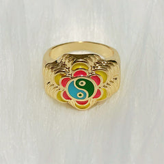 flower ring boogzel apparel