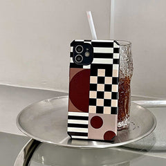 geometric pattern iphone case boogzel apparel
