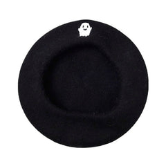 black wool beret boogzel apparel