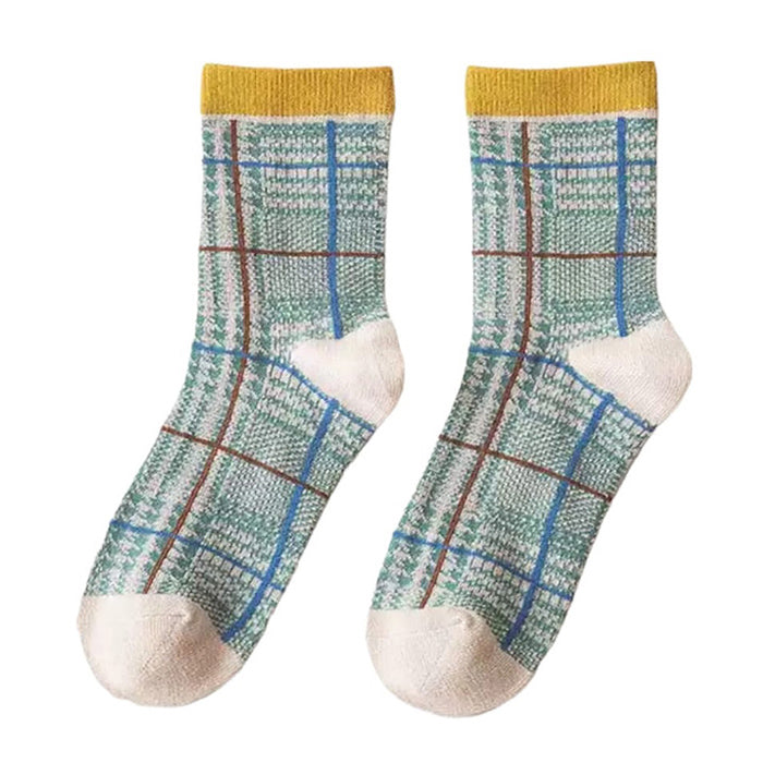 grandma plaid socks boogzel apparel