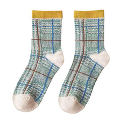 grandma plaid socks boogzel apparel
