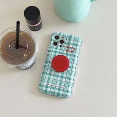 plaid iphone case boogzel apparel