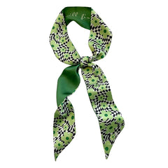 Green Satin Scarf boogzel clothing
