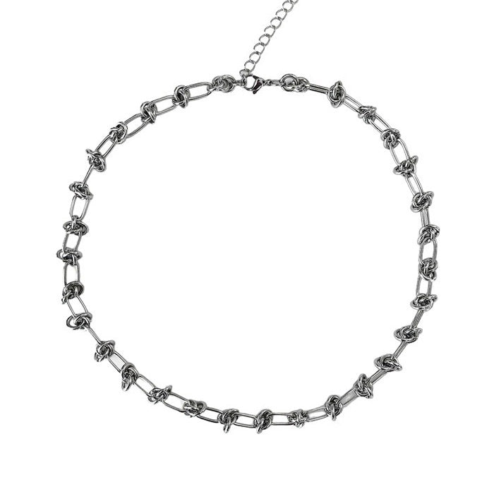 grunge aesthetic wire choker boogzel apparel