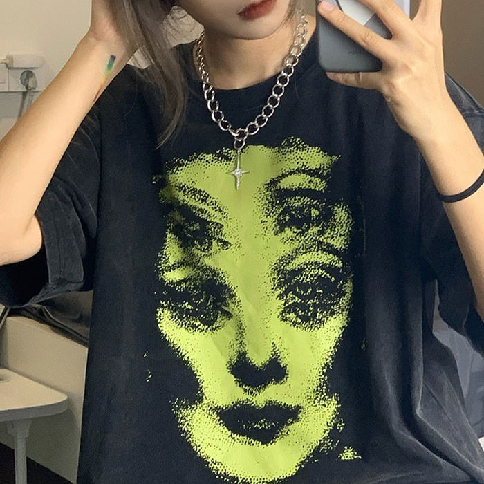 grunge aesthetic t-shirt boogzel apparel