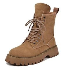 brown faux suede boots boogzel apparel