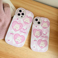 pink aesthetic iphone case boogzel apparel