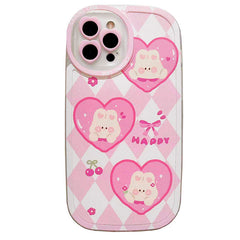 happy bunny iphone case boogzel apparel