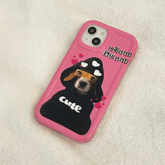puppy iphone case boogzel apparel