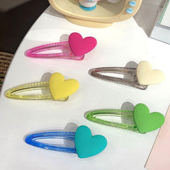 aesthetic Heart Crush Hair Clips boogzel apparel