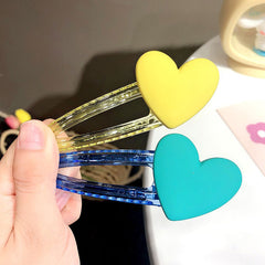 aesthetic Heart Crush Hair Clips boogzel apparel