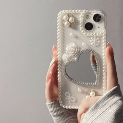 aesthetic mirror iphone case boogzel apparel