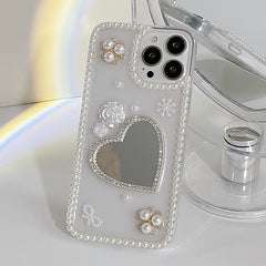 heart mirror iphone case boogzel apparel