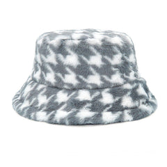 houndstooth bucket hat boogzel apparel