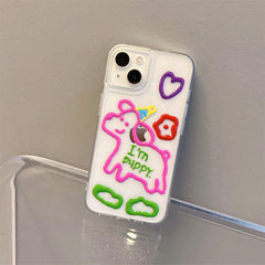 puppy iphone case boogzel apparel