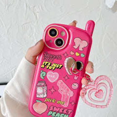 y2k aesthetic pink iphone case boogzel apparel