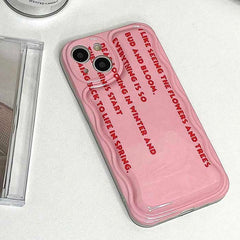 pink aesthetic iphone case boogzel apparel