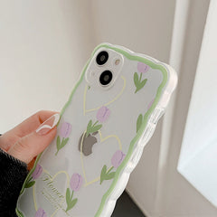 floral aesthetic iphone case boogzel apparel