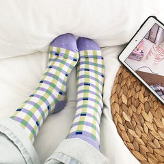 gingham socks boogzel apparel