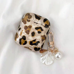 leopard airpods case boogzel apparel